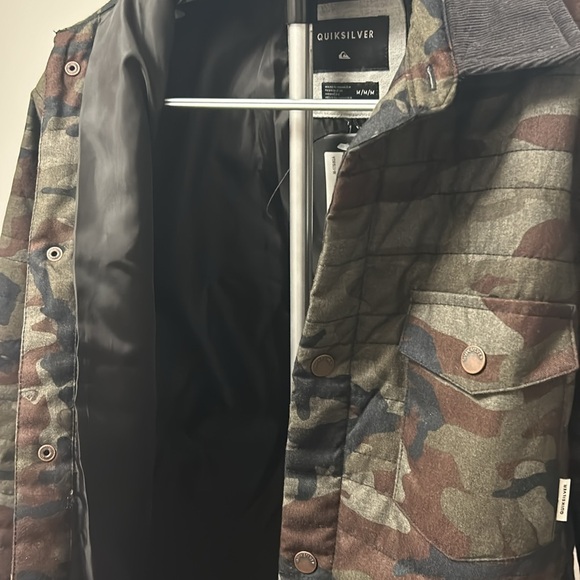 Men’s quicksilver camo light weight jacket - Picture 7 of 7